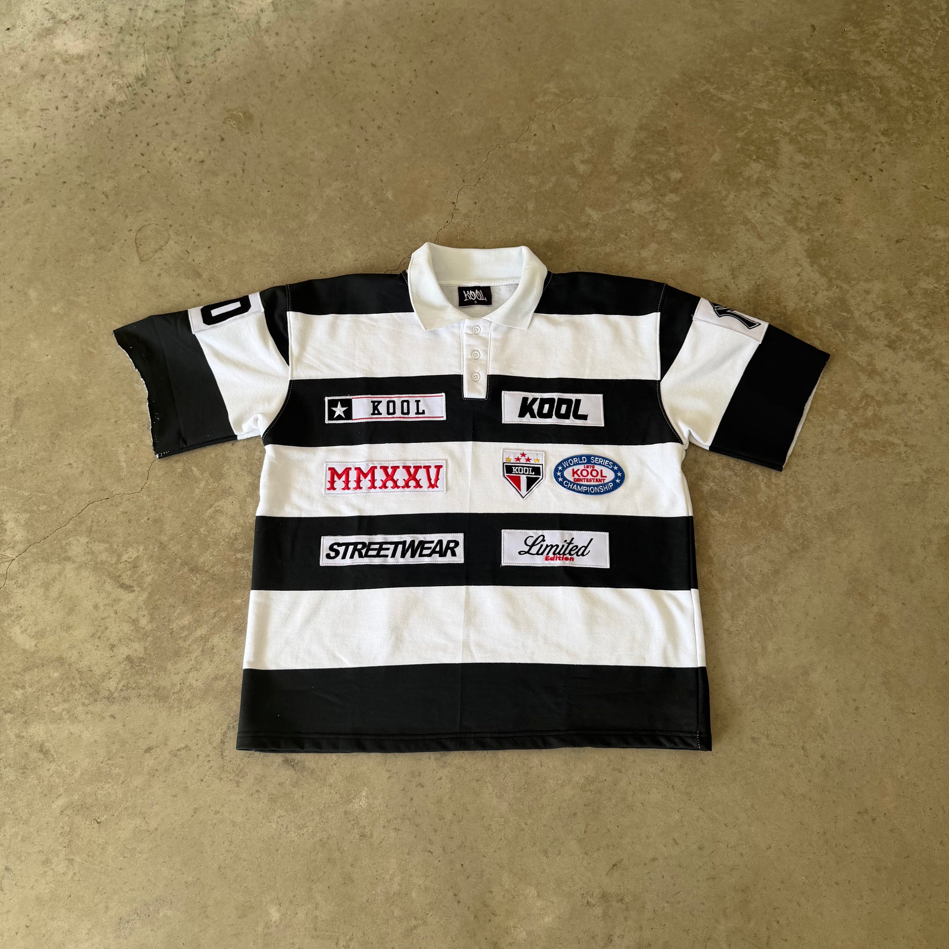 Kool SS "Worldwide" Black Polo